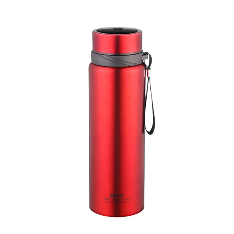 1000ml Thermal Keep Cold Water Hot Water Bottle Thermos Flasks Stainless Steel Thermos Water Tea Coffee Vacuum Bottle Drinkware