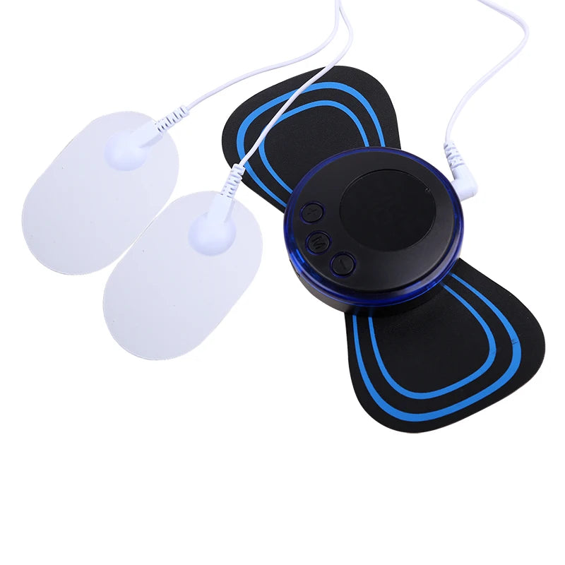 Mini Neck Massager Electric Muscle Stimulator Cervical Massage Patch Pain Relief Relaxation Tool Muscle Stimulator Patches