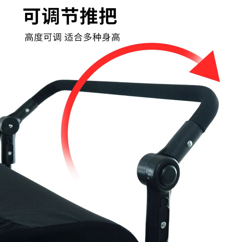 Medium and Large Dog Out Trolley Pet Trolley Foldable Elderly Dog Disability Assistance Car Cat Stroller Cat Cart Pet Stroller