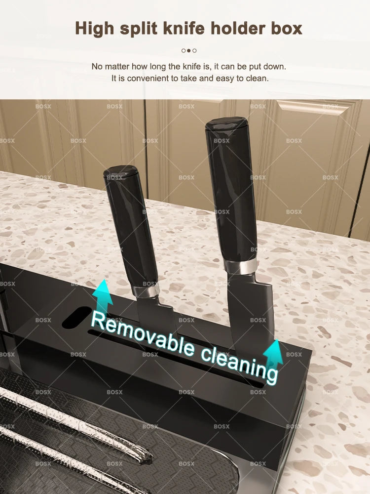 Kitchen Sink Stainless Steel Waterfall Sinks Extra Large Single Slot with Digital Display Faucet Set For kitchen