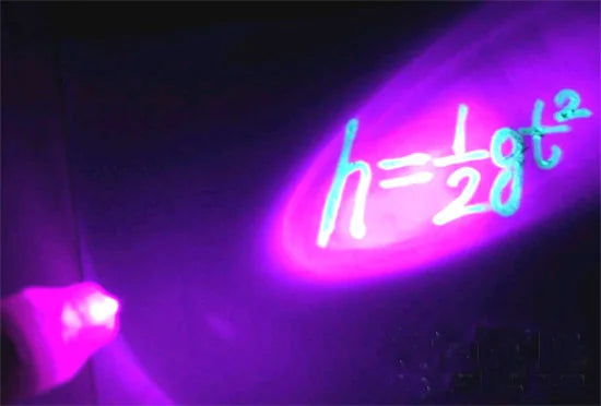Luminous Light Pen Magic Purple 2 In 1 UV Black Light Combo Drawing Invisible Ink Pen Learning Education Toys For Child