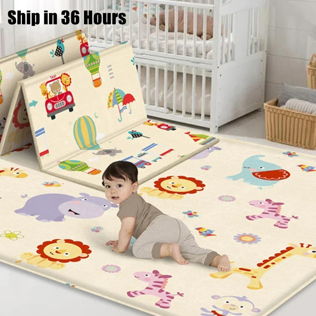Foldable Baby Foam Play Mats 180cm X100cm Playmat Floor Mats Carpet XPE Mats Floor Crawling Rugs Mat Baby Mat Gift for Kids