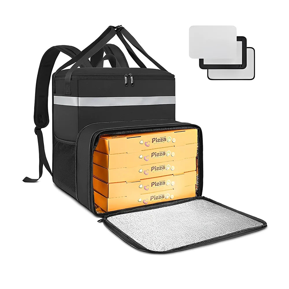 56L Thermal Backpack Waterproof Thickened Cooler Bag Thermal Food Bag Refrigerator Box Fresh Keeping Food Delivery Backpack