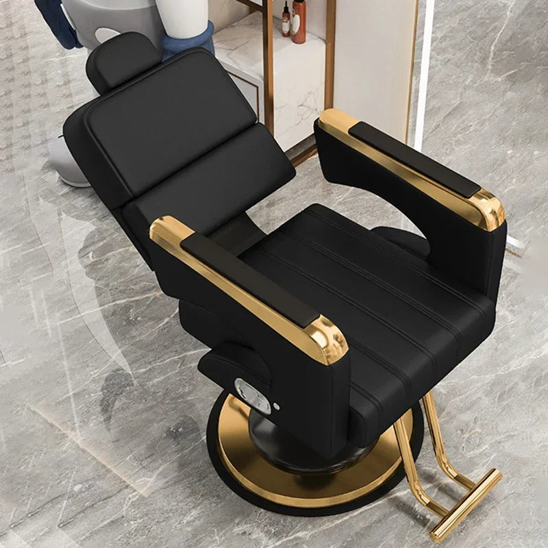 Barber Shop Barber Chair, 360° Rotatable, Hydraulic Lift Chairs, New Design, Customizable Hair Salon Store Furniture Wholesale