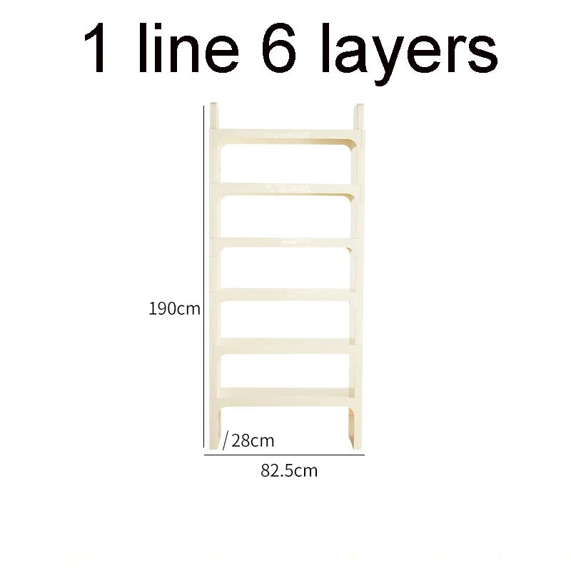 Module Modular DIY Furniture Storage Shelf Bookrack Bookshelf Bookcase Plastic ABS Customized Size Cabinet Multi-function