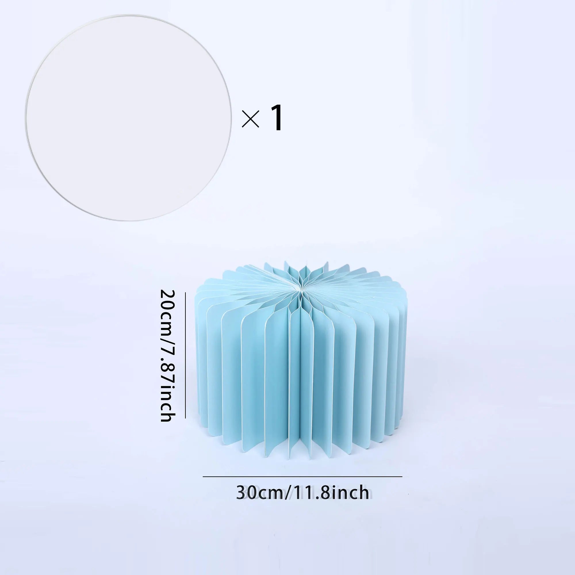 Buffet Risers Food Display Stand Round Table Cake Dessert Stand for Parties Foldable Paper Columns Display for Wedding Birthday