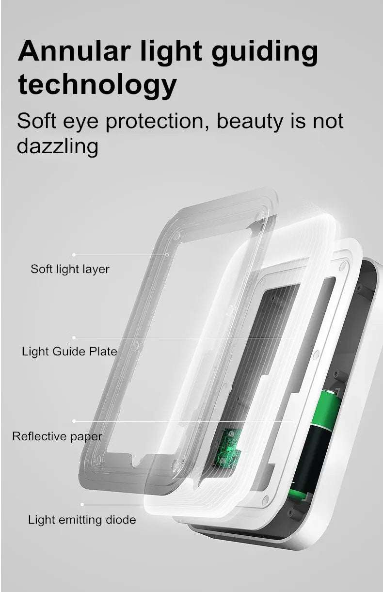 Home and Car Dual-Purpose Beauty Refrigerator With Touch Lamp Cosmetic Mirror Car Mini 4L Refrigerator Cosmetic Skin Care Produc