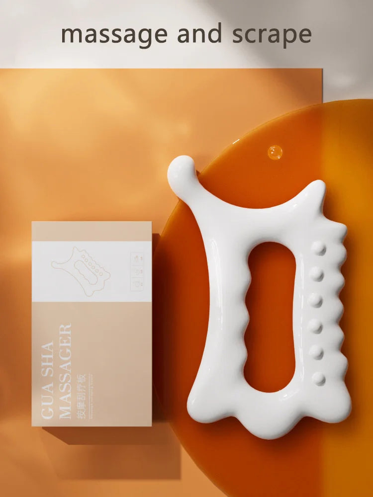 Body Shaping Non Ceramic Facial Muscle Pulling Eye Acupoint Massage Stick Body Sculpture Meridian Brush Stomach Pushing Scraper