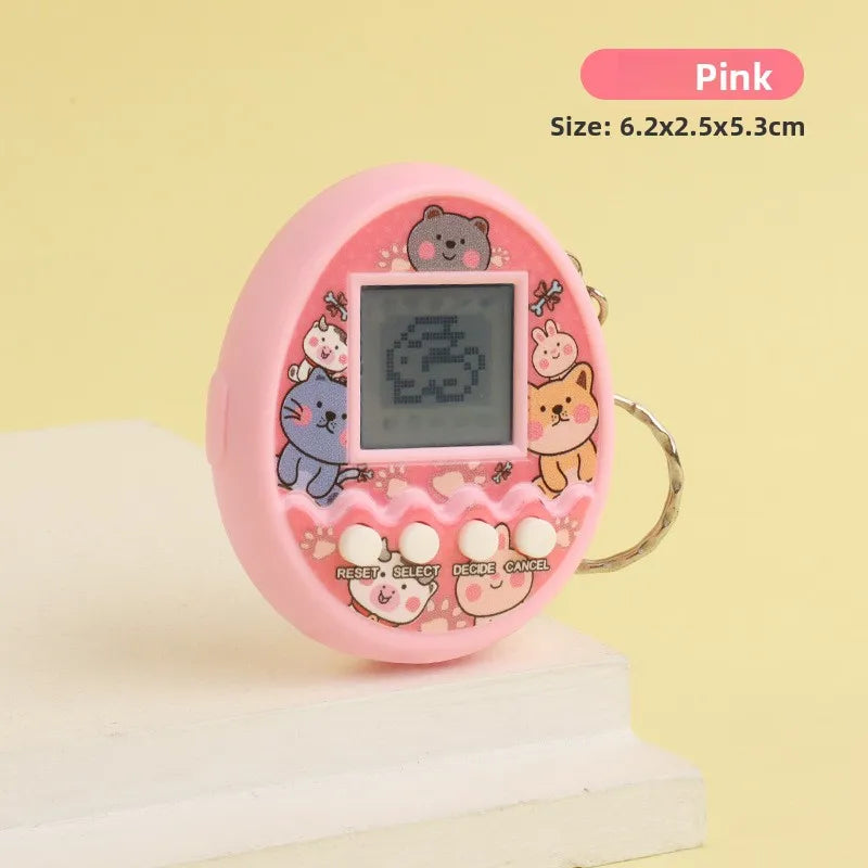 Electronic Pets Kids Game Toys Mini Handheld Game Console Virtual Tamagotchi For Kids Pixel Screen Game Machine Children's Toys