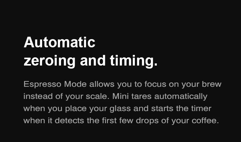 TIMEMORE Black Mirror MINI 0.1g Precision Pocket Coffee Scale  LCD Display Espresso Scale For Kitchen Cooking Food Jewelry