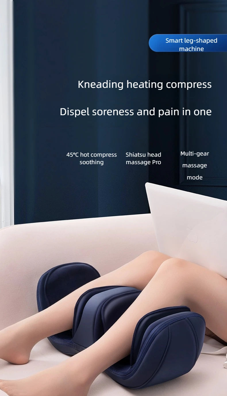 Newly Upgraded Leg And Knee Massager Foot Hot Compress Massage Relaxation Airbag Vibration