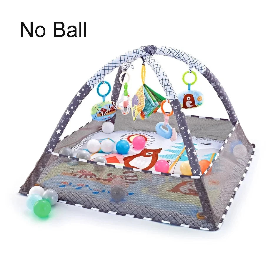 Multifunctional Baby Fitness Frame Baby Play Gym Play Mat Crawling Game Blanket Newborn Fitness Rack Toddler Mat Baby Toys Gift