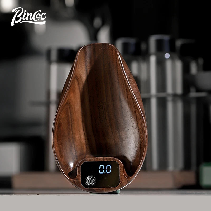 Bincoo Intelligent Electronic Scale Kitchen Scale Professional Coffee Scale Bean Plate 0.1g Accurate Weight Rechargeable
