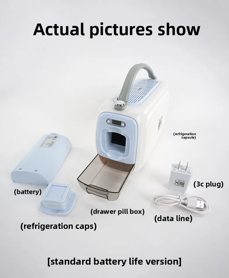 Refrigerated Box Portable Special Rechargeable Battery Portable Home Car Mini Small Refrigerator