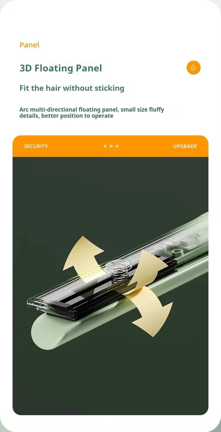 J1 Electric Hair Iron Quick Heating Curling Iron For Wavy Hairstyle Iron Hair Styling Curler Straightener For Home School Travel