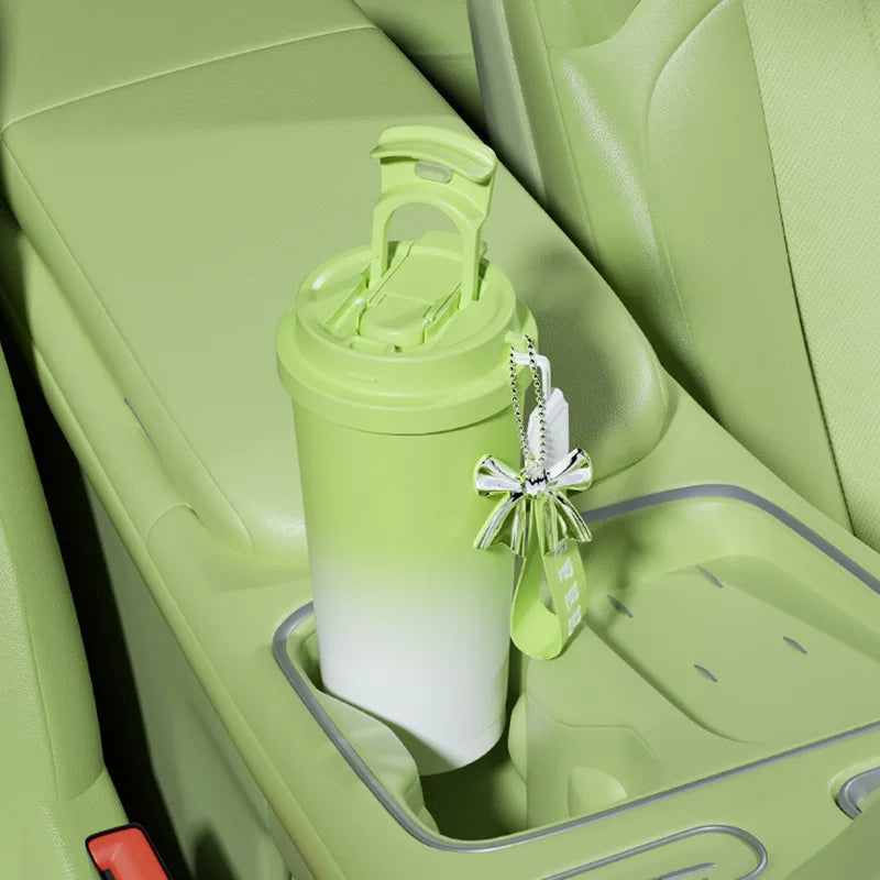 316 Stainless Steel Ceramic Inner Insulated Cup Sturdy And Durable Leak Proof And Portable With Insulation And Cold Protection