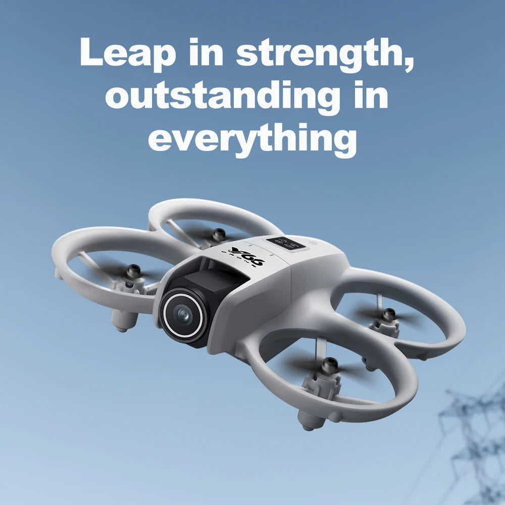 New V66 Mini Drone HD Camera 4K 1080P 180 ° Lens Wifi FPV Dron Professional Obstacle Avoidance Helicopter RC Quadcopter Toys