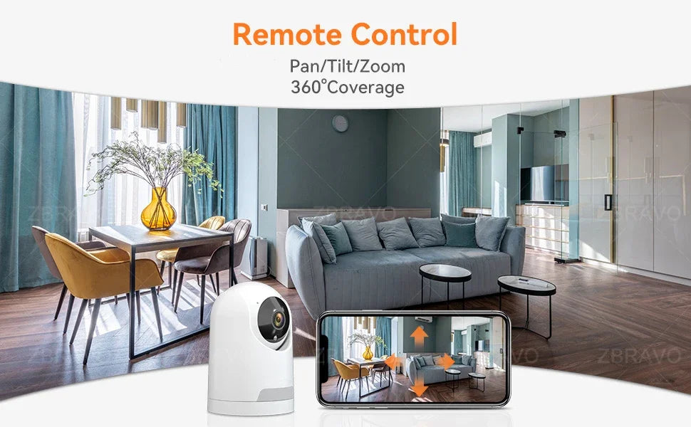 ICSEE Mini Wifi Camera 3MP 5MP Color Night Vision Two Way Audio Auto Tracking Indoor Use Baby Monitor Wireless Security Camera