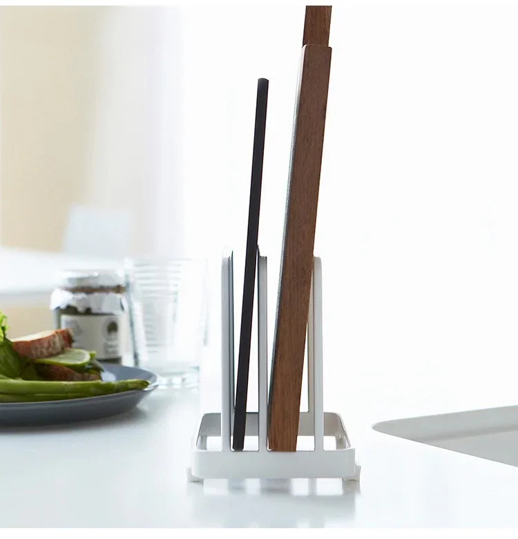 Home  Vertical Drawer Plate Clearance Rack Kitchen Storage Cabinets Organizer Furniture Cutting Board Stainless Steel Adjustable