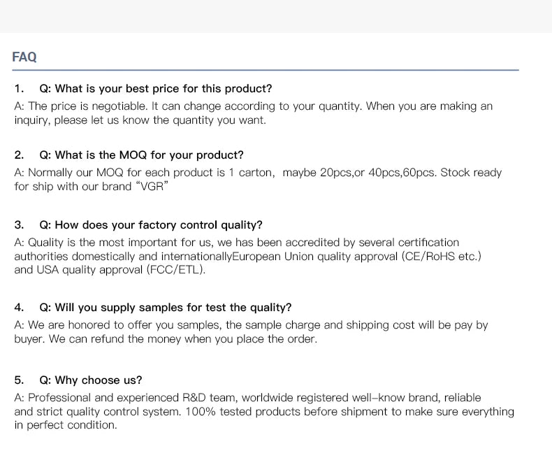 VGR Shaver Professional Beard Trimmer Electric Razor Portable Shaving Machine Reciprocating Hair Trimmer Shaver for Men V-332