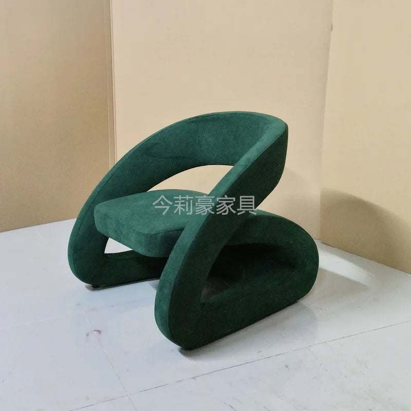 Lazy Nordic Living Room Chairs Red Leisure Comfy Puffs Modern Bedroom Chairs Lounge Design Hotel Sillas De Sala Home Furniture