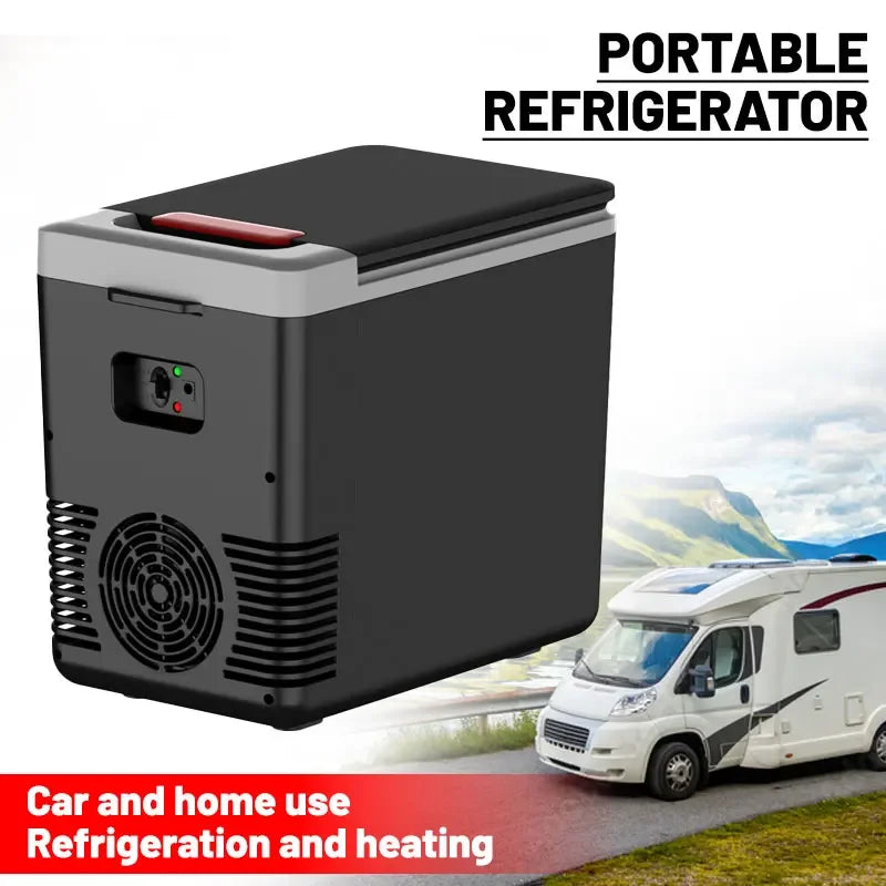 10L mini Refrigerator For Car Home Travel Refrigerator 12V 220V Auto Freezer Cooler & Warmer Electric Fridge Portable Icebox