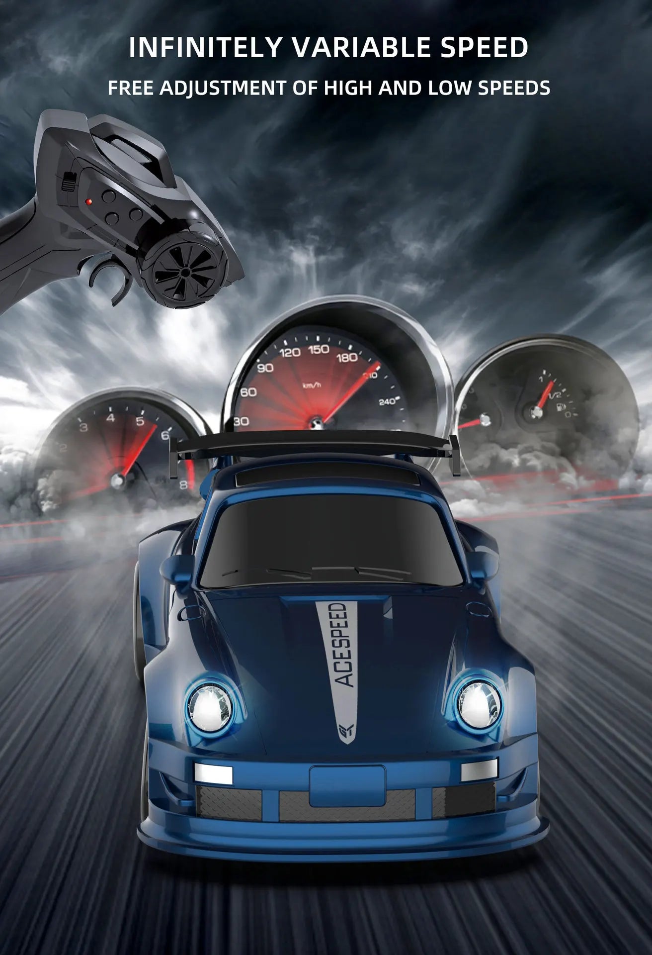 2025 New 1/64 Rc Car Desktop Remote Control Car Toy Stunt Remote Control Drift Car Rc Mini Racing 2.4g Simulation  Toy Model Gif