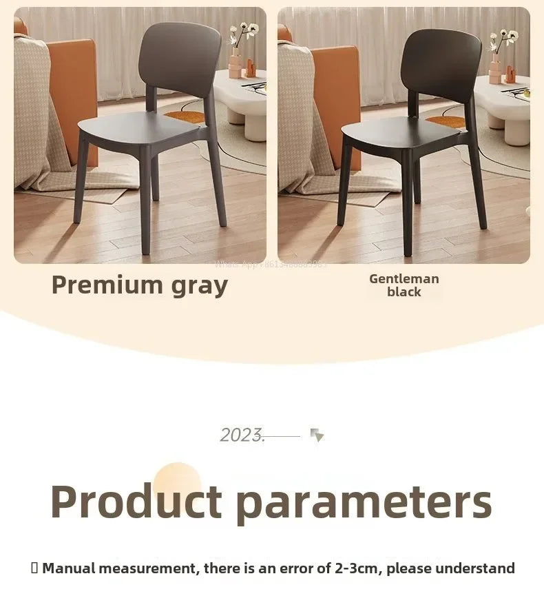 Hot Chair, Plastic, Household, Thickened, Restaurant, Backrest Chair, Commercial, Dining Chair, Modern, Simple, Comfortable