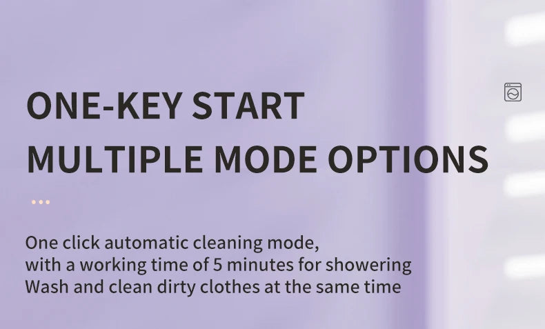 2L Wireless Mini Charging Wash in One Washing Machine Suitable for underwear, socks, pet clothes