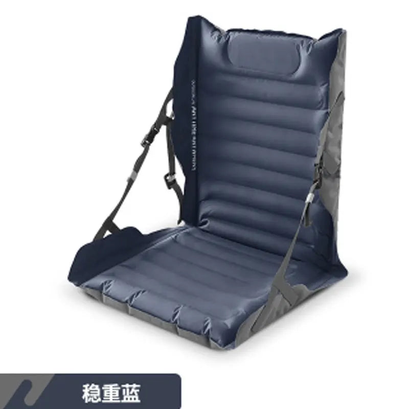 Outdoor Camping Inflatable Folding Seatings Picnic Beach Leisure Portable Cushion Backrest Lying Chair Air Cushion Chairs