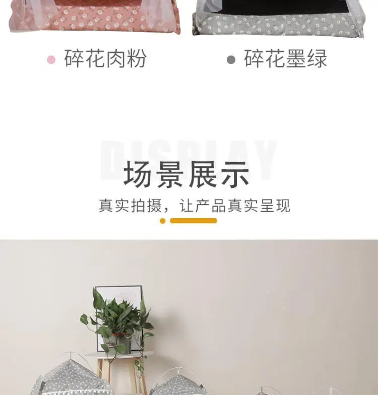 Cat Tent Bed Pet Cat House Closed Cozy Puppy Cage with Floors Pet Dog House Calming Cat Beds Puppy Kennel Tents Pet Supplies