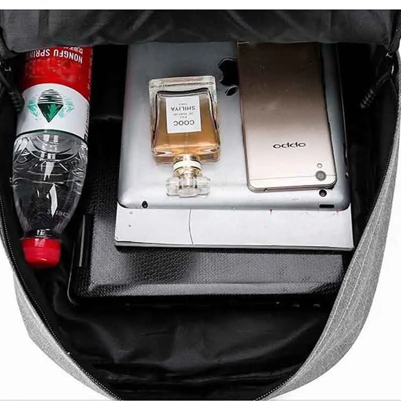 15 Inches Versatile Backpack Trendy Washable Oxford Cloth Computer Bag Black Gray Blue Red School Student Backpack Unisex