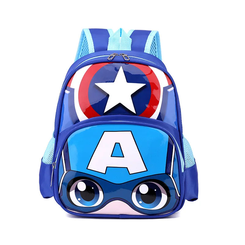 New Disney Waterproof Backpack 3D Multi-pocket Cute In Primary Schoolbag For Boys Book Bag Casual Travel Backpack