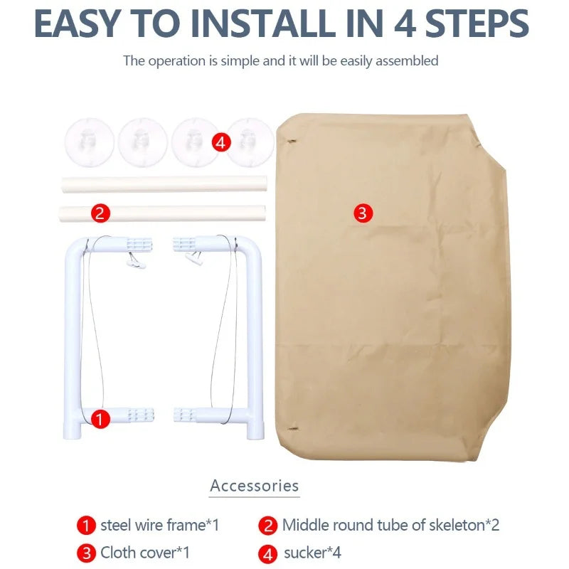 New pet cat hammock hanging cat bed bearing 20 kg comfortable sunny window seat kitten rock climbing frame pet supplies