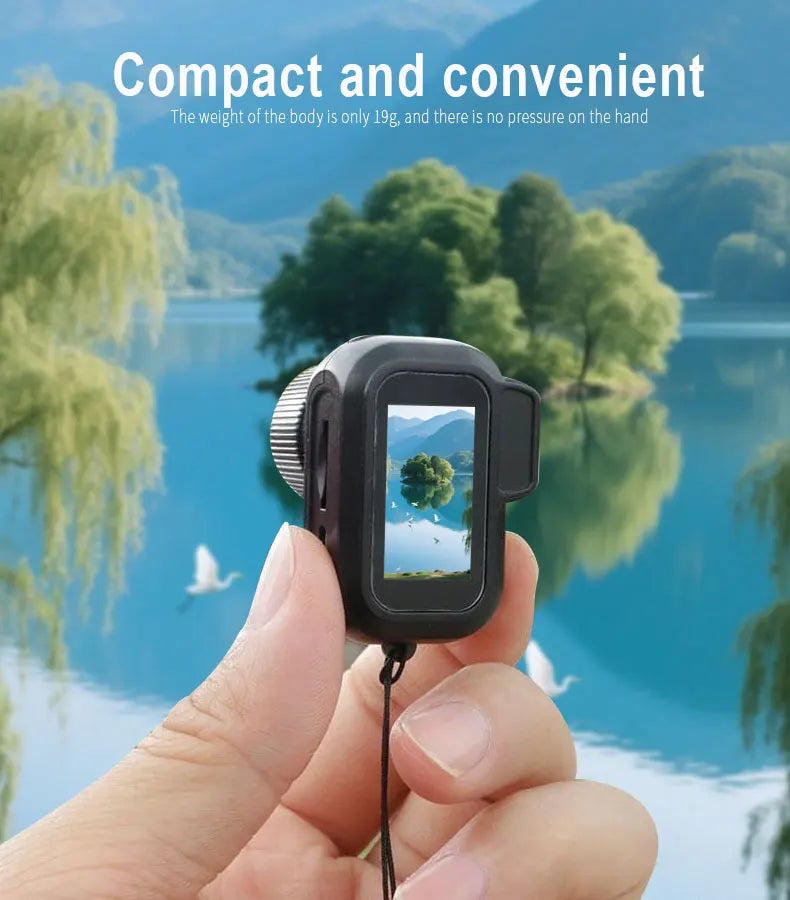 Mini Y3000 Keychain Camera 8MP Photo Tiny Digital Body Cameras Thumb Cam DV Micro Camcorder Support SD Card With Screen for Kids