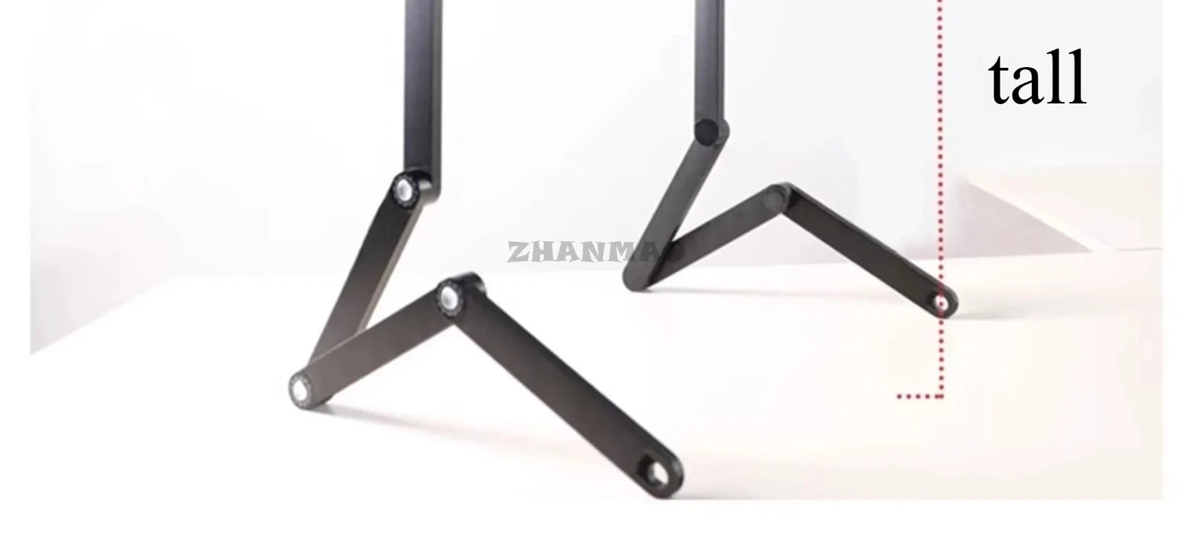 Lying Flat on The Bed, Laptop Desk, Foldable Tablet Stand, Adjustable and Movable, Writing Desk for Lying Down Desk Table