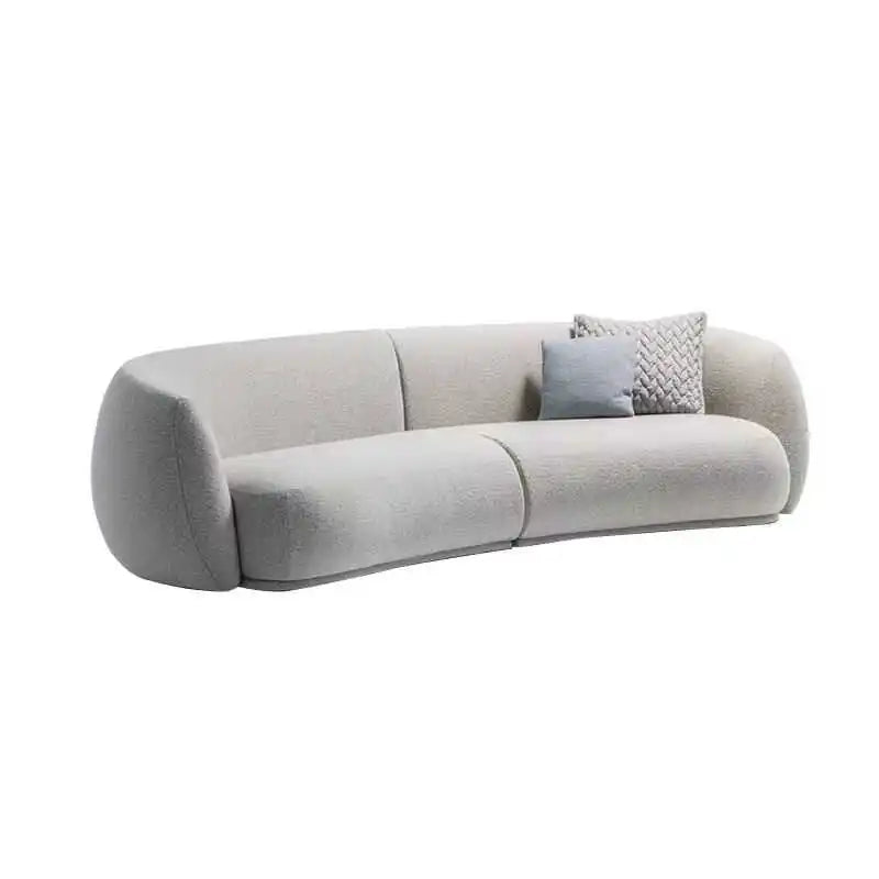 Narrow European Living Room Sofas Minimalist Curved Individual Living Room Sofas Lounges Modern Divano Soggiorno Home Furniture