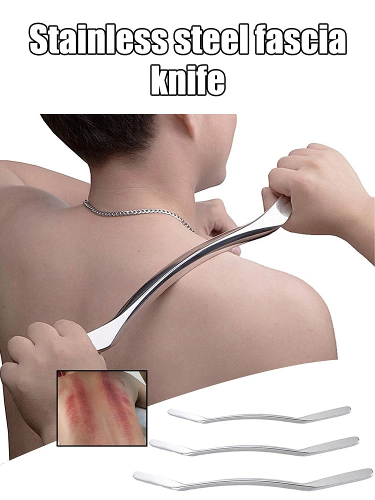 Gua Sha Scraping Massage Tool Tool For Large Muscles Soft Tissue Mobilization 304 Stainless Steel Fascia Knife Large m Knife Scr