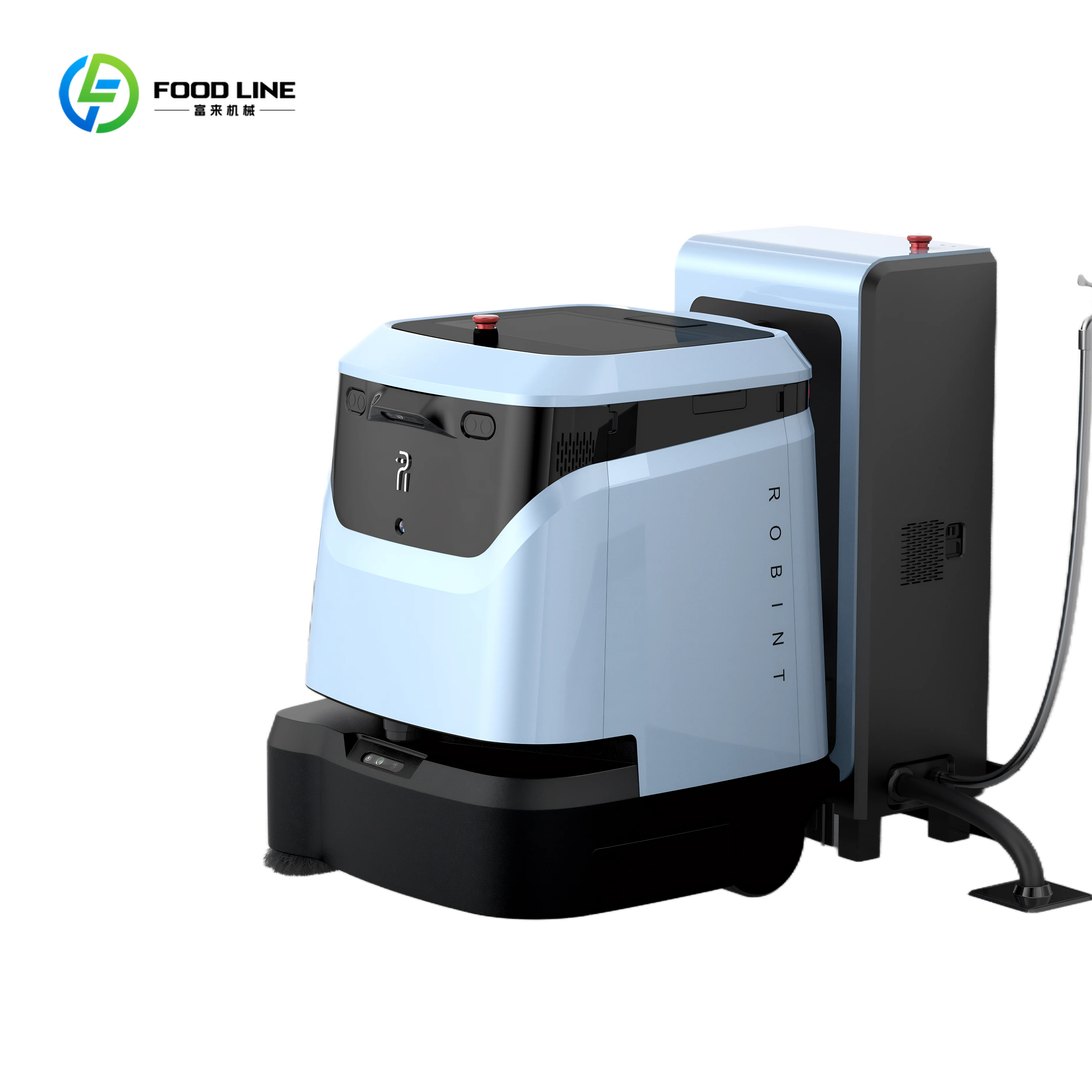 2025 High Quality Commercial Cleaning Robot Smart Automatic Floor Washing Vacuum Sweeping Machine Manufactured Expert