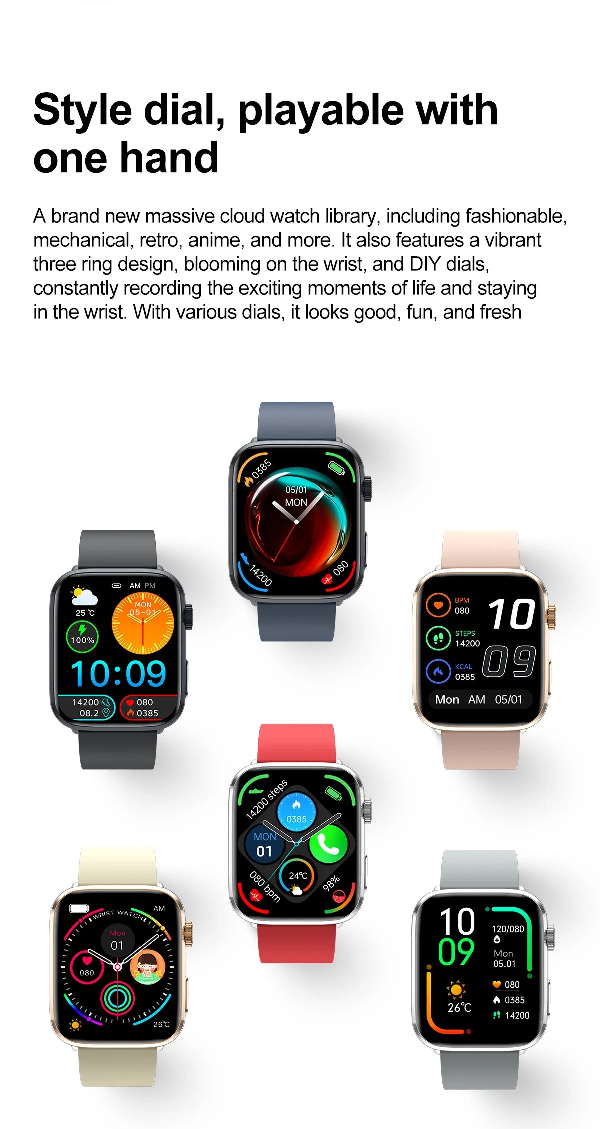 2025 New For Xiaomi Women AI Smart Diagnosis Smart Watch HRV+PPG Blood Pressure Blood oxygen Health monitor IP68 NFC Smartwatchs