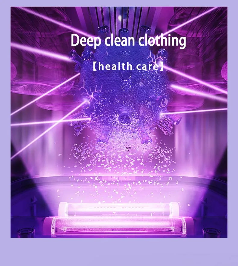 8L Small Folding Washing Machine Student Dormitory Underwear Socks Mini Cleaning Machine Portable Laundry Bucket Washing Machine