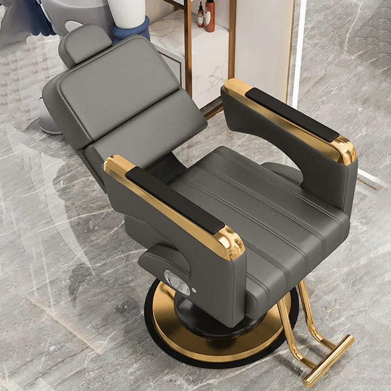 Barber Shop Barber Chair, 360° Rotatable, Hydraulic Lift Chairs, New Design, Customizable Hair Salon Store Furniture Wholesale