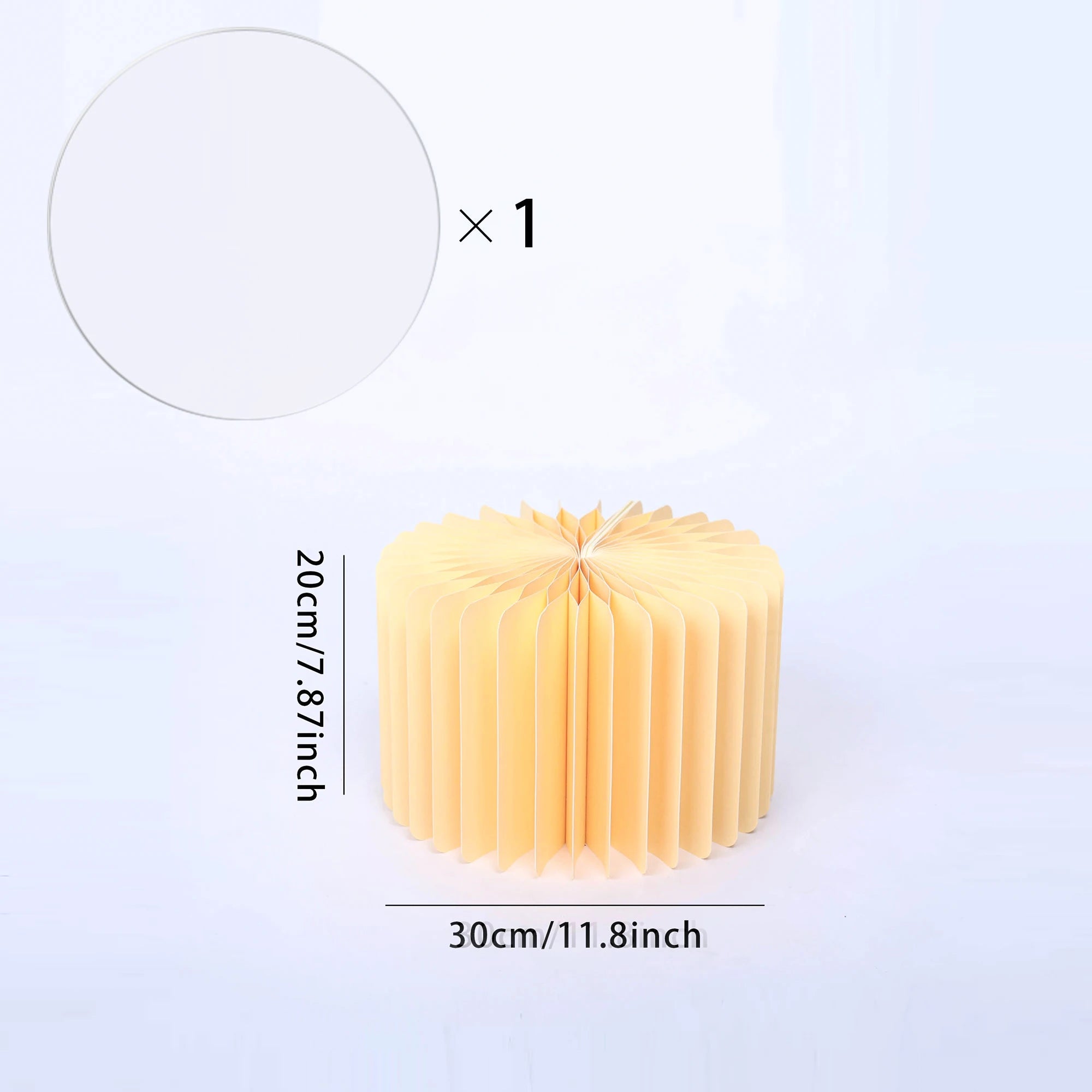 Buffet Risers Food Display Stand Round Table Cake Dessert Stand for Parties Foldable Paper Columns Display for Wedding Birthday