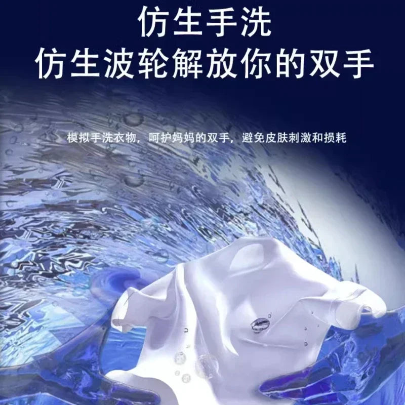 Large capacity washing machine mini small semi-automatic household washing and dehydrating machine dormitory socks washing