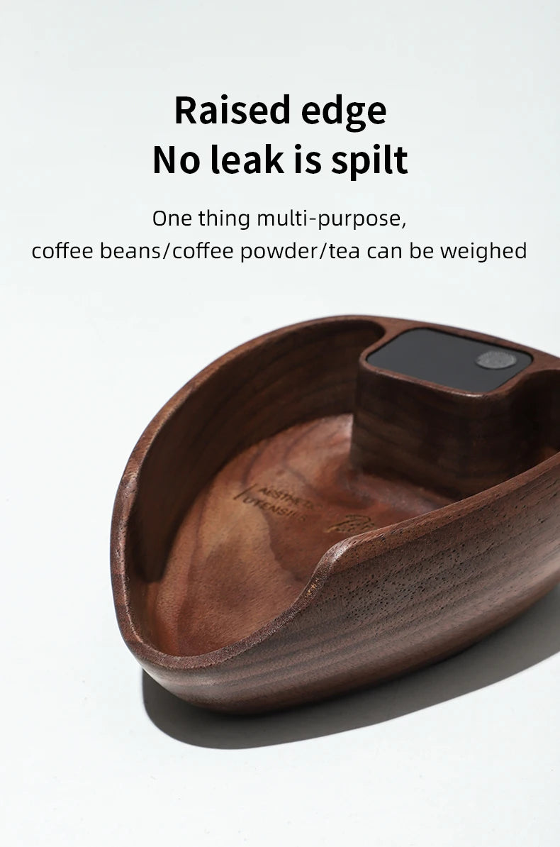 Bincoo Intelligent Electronic Scale Kitchen Scale Professional Coffee Scale Portable Bean Tray Precise Weight Rechargeable