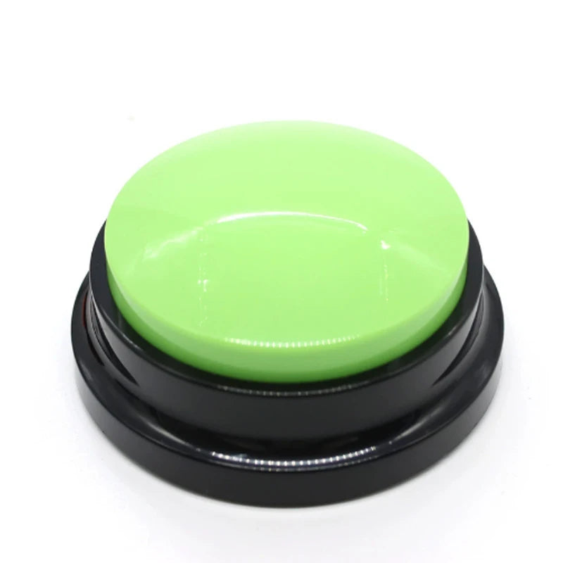 Voice Recording Button Pet Toys Dog Buttons for Communication Pet Training Buzzer Recordable Talking Button Intelligence Dog Toy