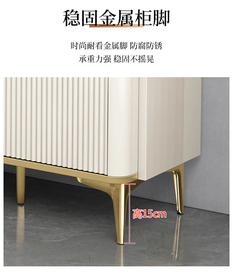 Large Household Living Room Cabinets European Metal Legs Glam Luxury Living Room Cabinets Nordic Modern Szafka Vintage Furniture