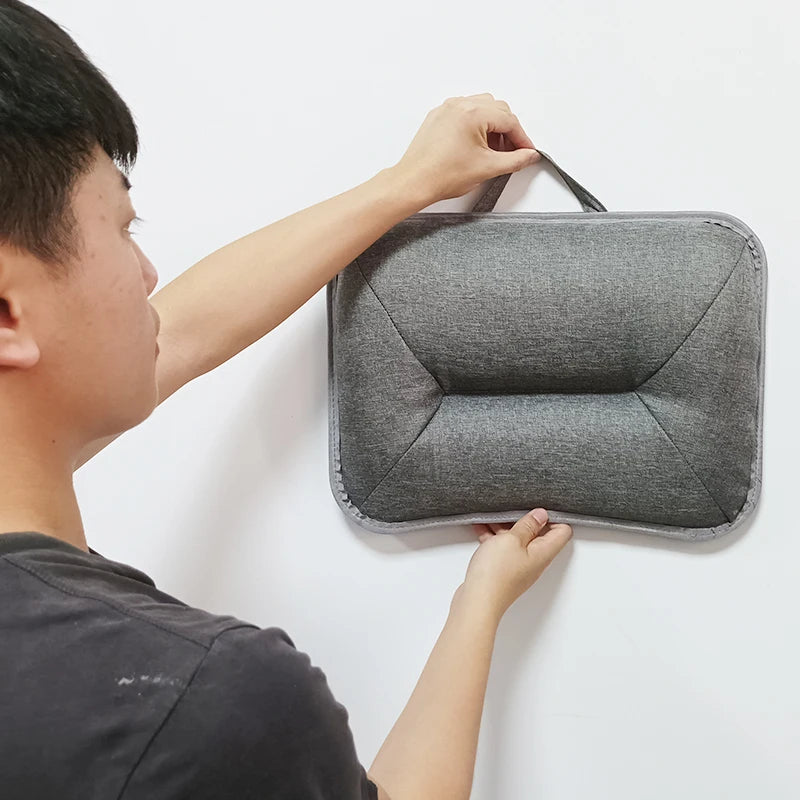 MUMUCC Multifunctional Laptop Desk With Cushion and Filled with Foam Particles, Small Pillow Table, Hard Mouse Pad Large