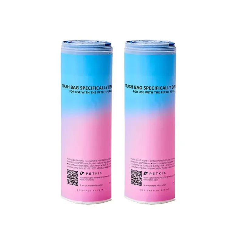 Original PETKIT Poop Bag Replacement Trash Waste Bag for Pura X Pura Max Automatic Self Cleaning Cat Litter Box Cleaning Supplie