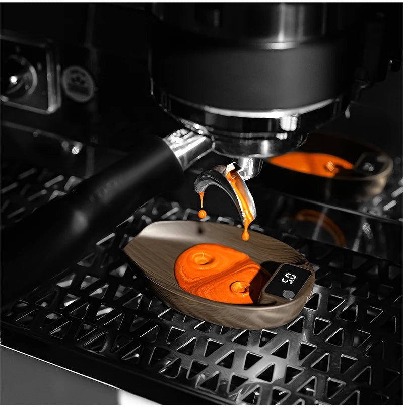 HW-3BOMEBR Coffee Bean Scale and Spray Bottle Kit Espresso Scale 0.1g Precision Mini Coffee Scale ABS Digital Kitchen Scale